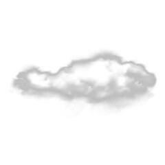 Single White Cloud Against A Clear Sky 
 | Tranparent Background HD