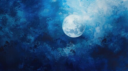 Moonlit background for abstract art