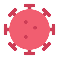virus icon for illustration