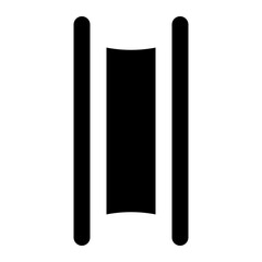 stretcher icon for illustration