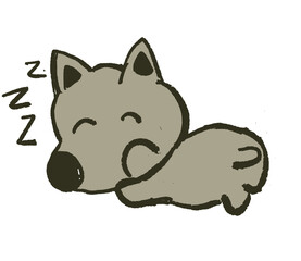 dog sleeping
