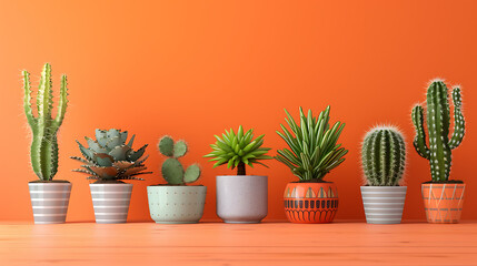 Obraz premium Cactus, the beauty of plants that are highly tolerant