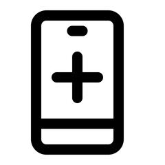 Obraz premium medical app. medical assistance icon for illustration