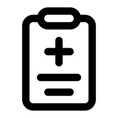 Fototapeta premium checkup icon for illustration