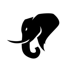 Elephant Logo. African indian Wildlife Elephant Logo Icon Vector Illustration design
