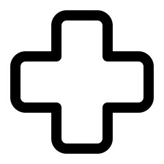 hospital icon for illustration