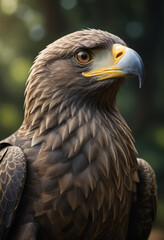 Obraz premium Eagle in forest