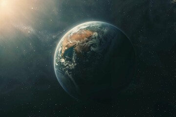 Obraz premium planet earth in space