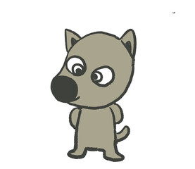 dog cartoon
