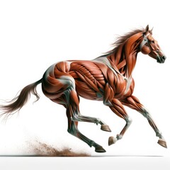 Dynamic Equine Musculature