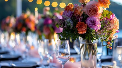 wedding table setting. event management tips 