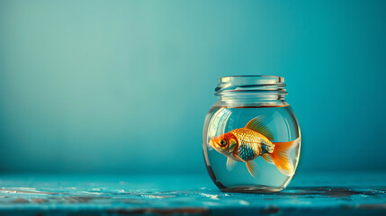 Goldfish, bright and beautiful colors of pets