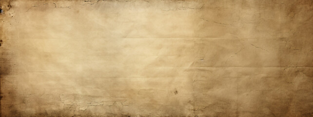 Naklejka premium Old brown paper texture with dirt and cracks like Egypt papyrus