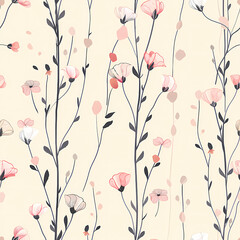 Seamless pattern for fabric designs., wallpaper, background
