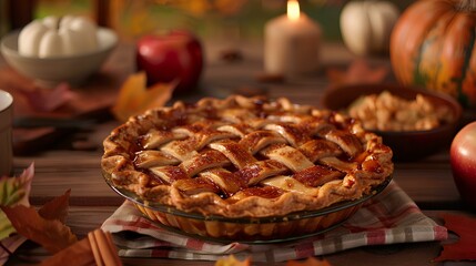 Naklejka premium Apple Pie