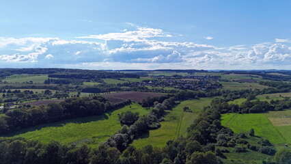 Landschaft bei Wied im Westerwald