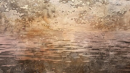 Obraz premium Vintage Water Texture with Aged and Weathered Details..