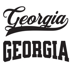 Georgia USA Word Vector