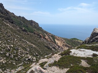 view from the top of the mountain