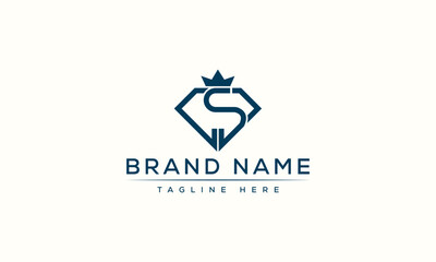 Logo design letter CS . Elegant modern. Vector template.