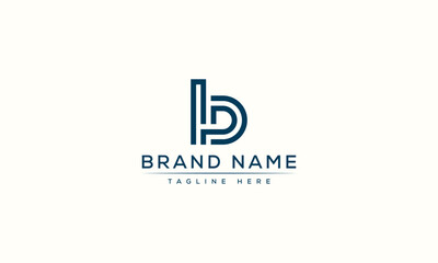 Logo design letter B . Elegant modern. Vector template.