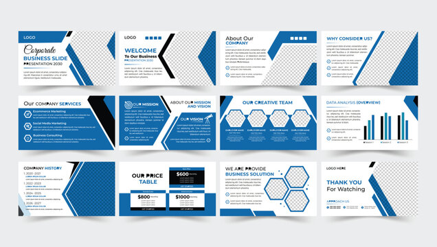 Online Education or learning Powepoint presentation  vector template. Presentation slide template or university Presentation layout design.