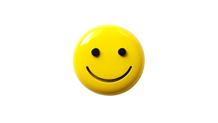 A row of simple yellow smiley faces on a white background