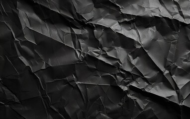rough crumpled black paper texture halloween 