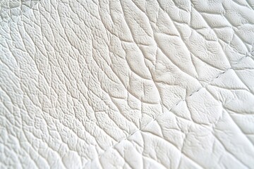 White color leather surface with grainy pattern for design