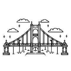 Bridge icon, architecture icon, transportation icon, construction icon, building icon, travel icon, business icon, industry icon, industrial icon, railway icon, pillar icon, urban icon, drawbridge