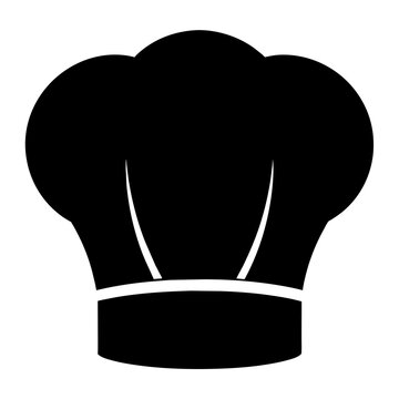 recommend clip art:  Chef hat vector silhouette illustration 