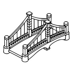 Bridge icon, architecture icon, transportation icon, construction icon, building icon, travel icon, business icon, industry icon, industrial icon, railway icon, pillar icon, urban icon, drawbridge