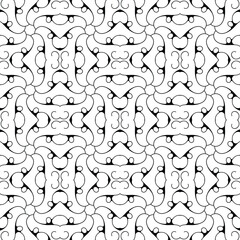 Vector seamless geometric pattern texture