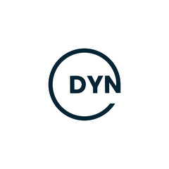 DYU logo. D Y U design. White DYU letter. DYU, D Y U letter logo design. D Y U letter logo design in FIVE, FOUR, THREE, style. letter logo set in one artboard. D Y U letter logo vector design.