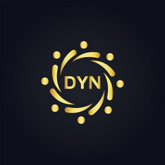 DYU logo. D Y U design. White DYU letter. DYU, D Y U letter logo design. D Y U letter logo design in FIVE, FOUR, THREE, style. letter logo set in one artboard. D Y U letter logo vector design.