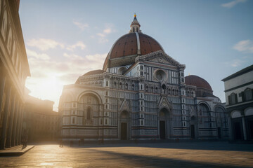 Fototapeta premium City panorama Tuscany