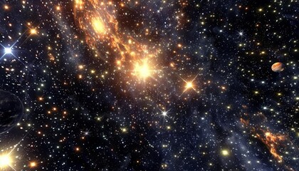 Obraz premium 237 Aweinspiring cartoon of the infinite vast expanses of the cosmos