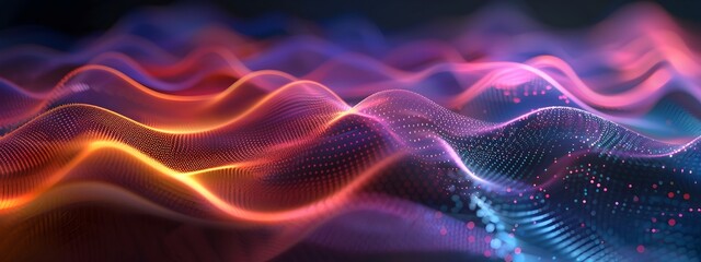 Obraz premium D Rendering of Waveguide Precise of Wave Propagation at Specific Frequencies