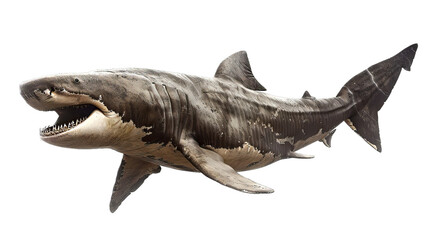 Fototapeta premium Basking Shark Isolated