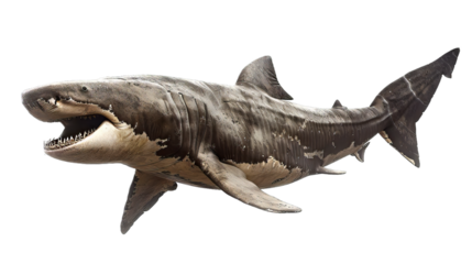 Basking Shark Isolated