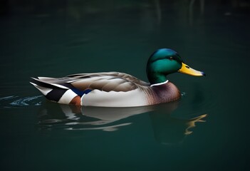 Obraz premium duck in the water