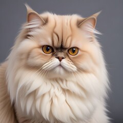 Fototapeta premium Persian cat, isolated png white