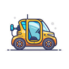 Naklejka premium Transport Icons: Airplane, Bus Station, Train, and Metro for Seamless Navigation