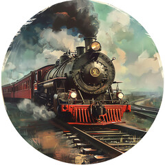 Obraz premium Transport Icons: Airplane, Bus Station, Train, and Metro for Seamless Navigation