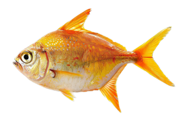 Pompano Fish Isolated Background