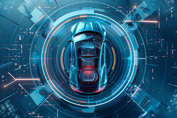 car technology background
