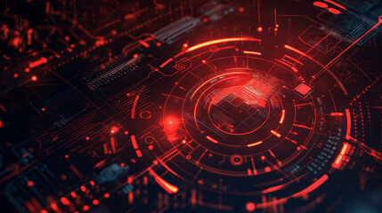 Abstract future technology background 2d illustration Blue eye cyber security concept background. Abstract. High speed digital internet. motion blur