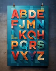 Minimalist print style collage poster, Abstract grunge backdrop, Retro futuristic graphic design style