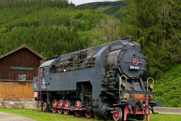 historische Lokomotive, Zahnradbahn Vorderberg