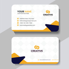 Fototapeta premium Modern creative business card template